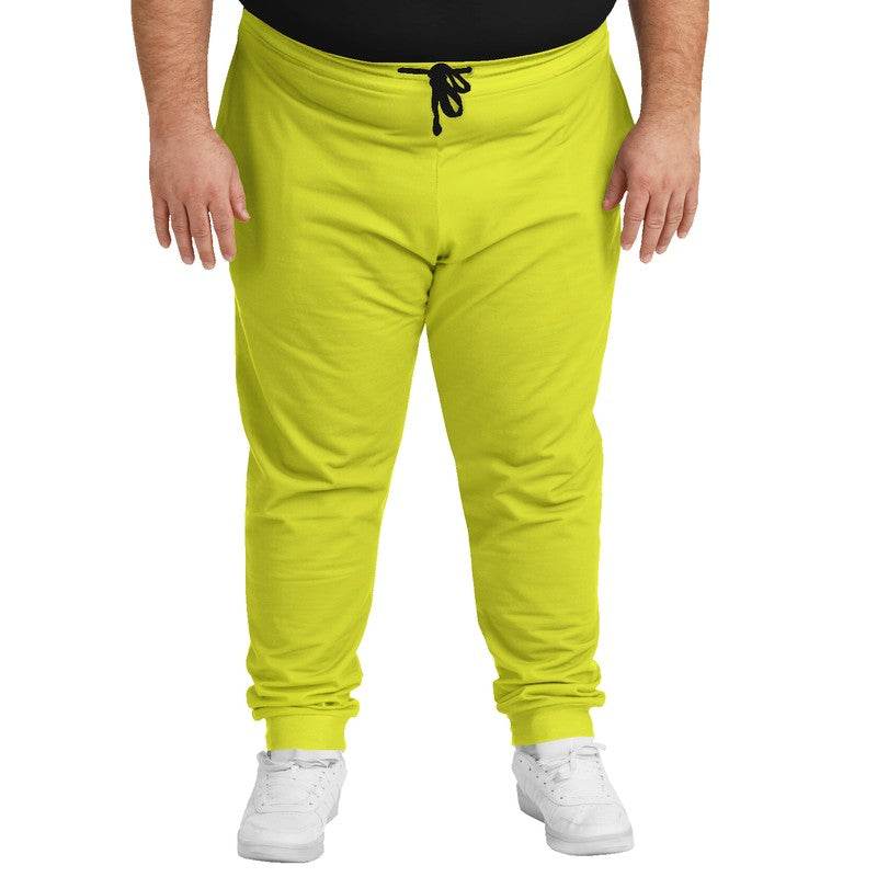 Safety Green Joggers PLUS (LY1-BR-ME) - Man Front PLUS