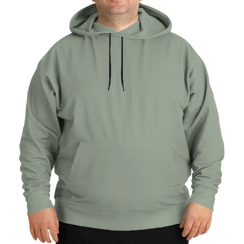 Sage Green Hoodie PLUS (GL2-NE-ML) - Man Front PLUS