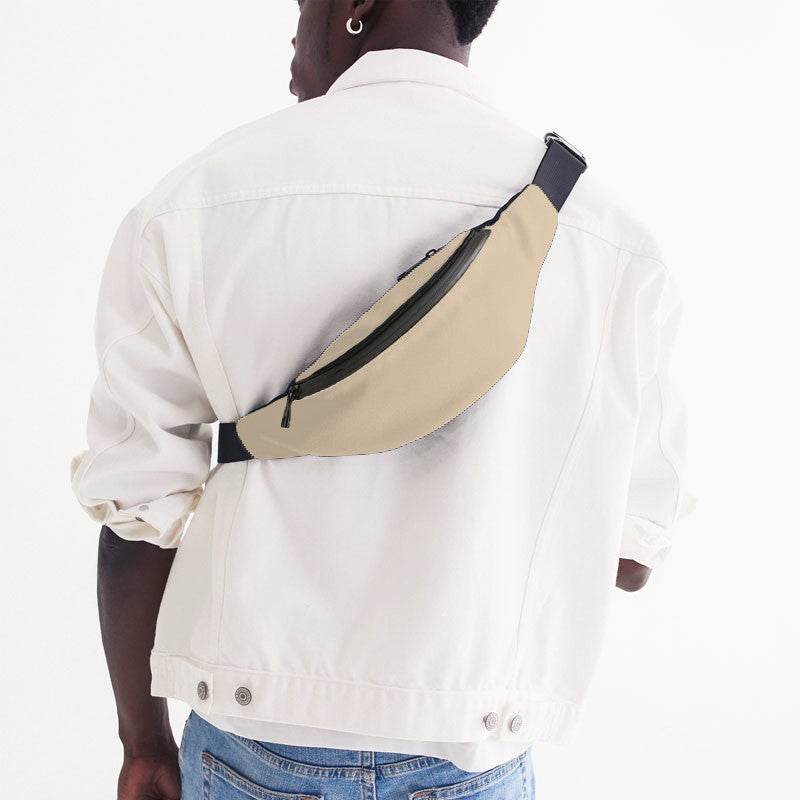 Sandy Beige Belt Bag (YO2-FM-LI) - Man Back