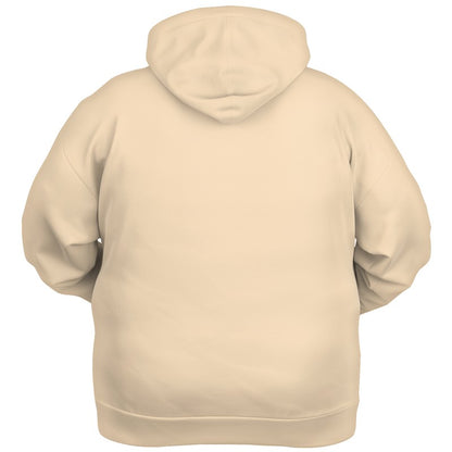 Sandy Beige Hoodie PLUS (YO2-FM-LI) - Ghost Back PLUS