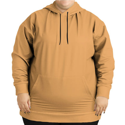 Sandy Brown Hoodie PLUS (YO3-ME-ML) - Woman Front PLUS