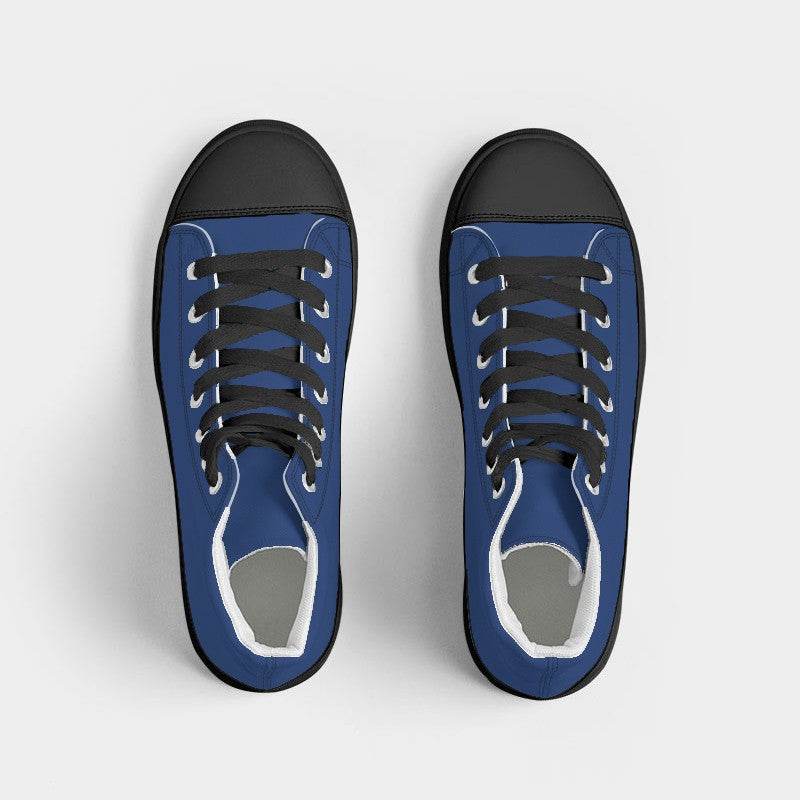 Sapphire Women's High-Top Canvas Sneakers (IB1-CL-DE) - Top