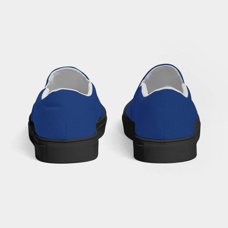 Sapphire Women's Slip-On Canvas Sneakers (IB1-CL-DE) - Back