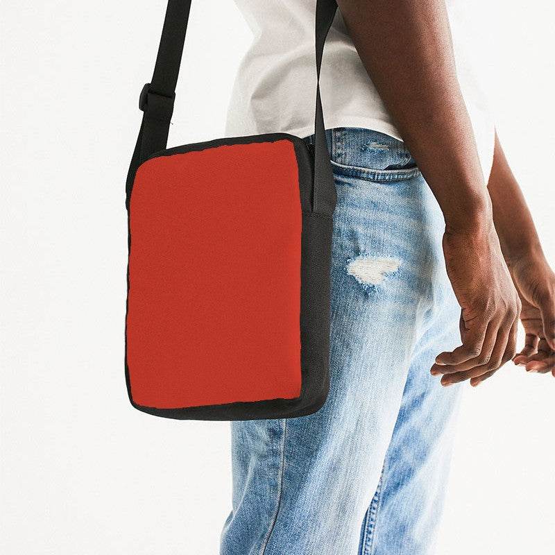 Scarlet Messenger Pouch (R-CL-DE) - Man Side CloseUp