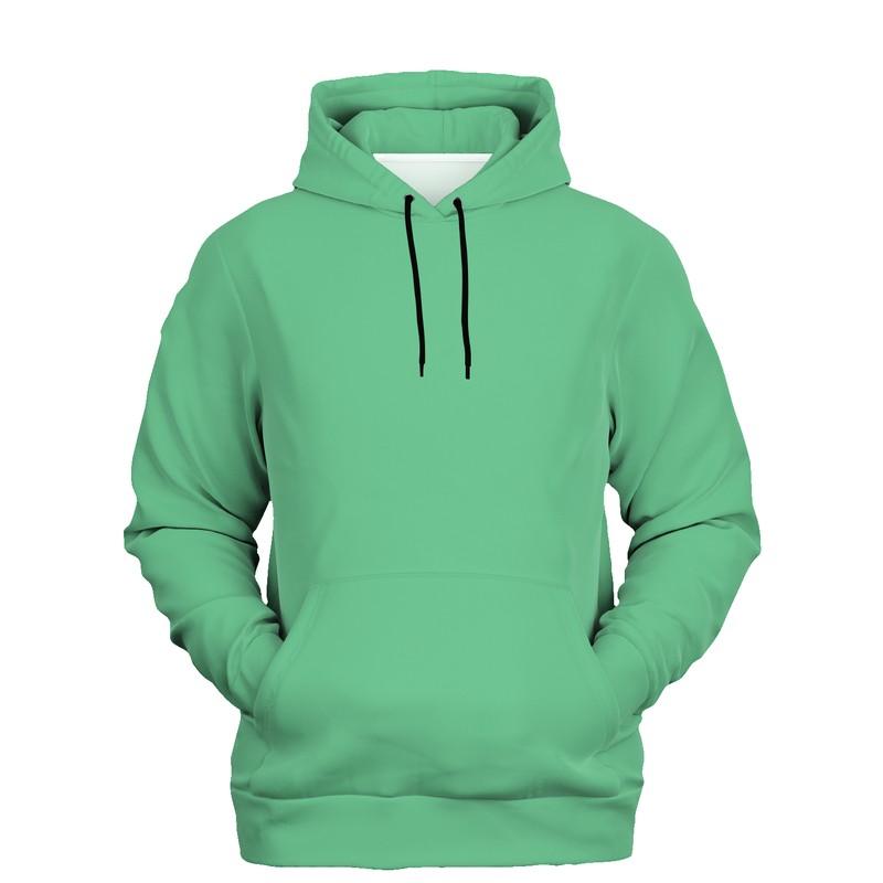 Seafoam Green Hoodie (C60M0Y60K0) - Ghost Front