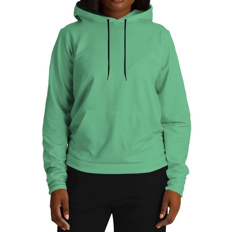 Seafoam Green Hoodie (C60M0Y60K0) - Woman Front