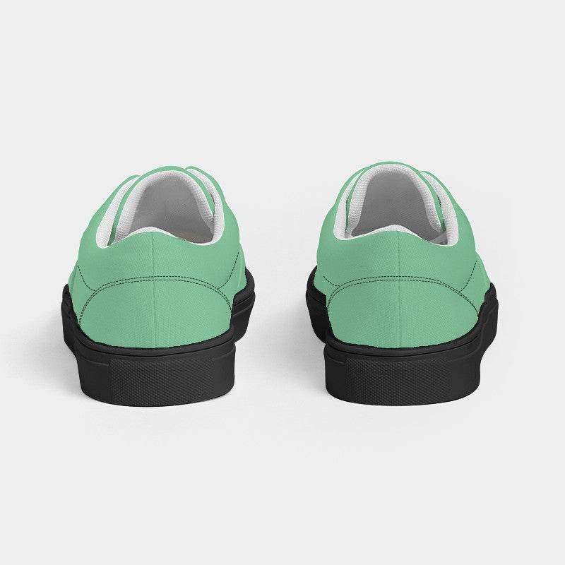 Seafoam Men's Canvas Sneakers (BGG3-ME-LI) - Back