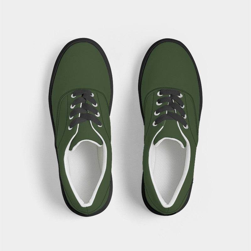 Seaweed Men's Canvas Sneakers (GL2-FM-DA) - Top