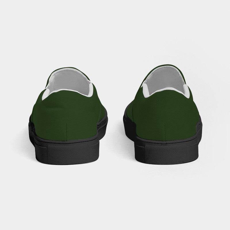 Seaweed Men's Slip-On Canvas Sneakers (GL2-FM-DA) - Back