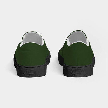 Seaweed Men's Slip-On Canvas Sneakers (GL2-FM-DA) - Back