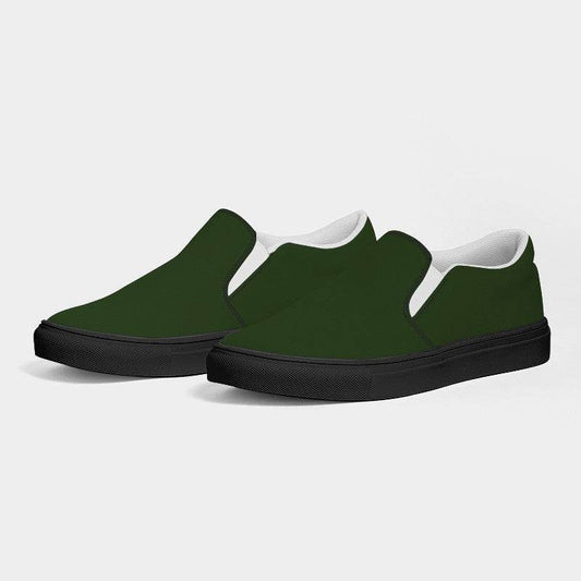 Seaweed Men's Slip-On Canvas Sneakers (GL2-FM-DA) - Side 3