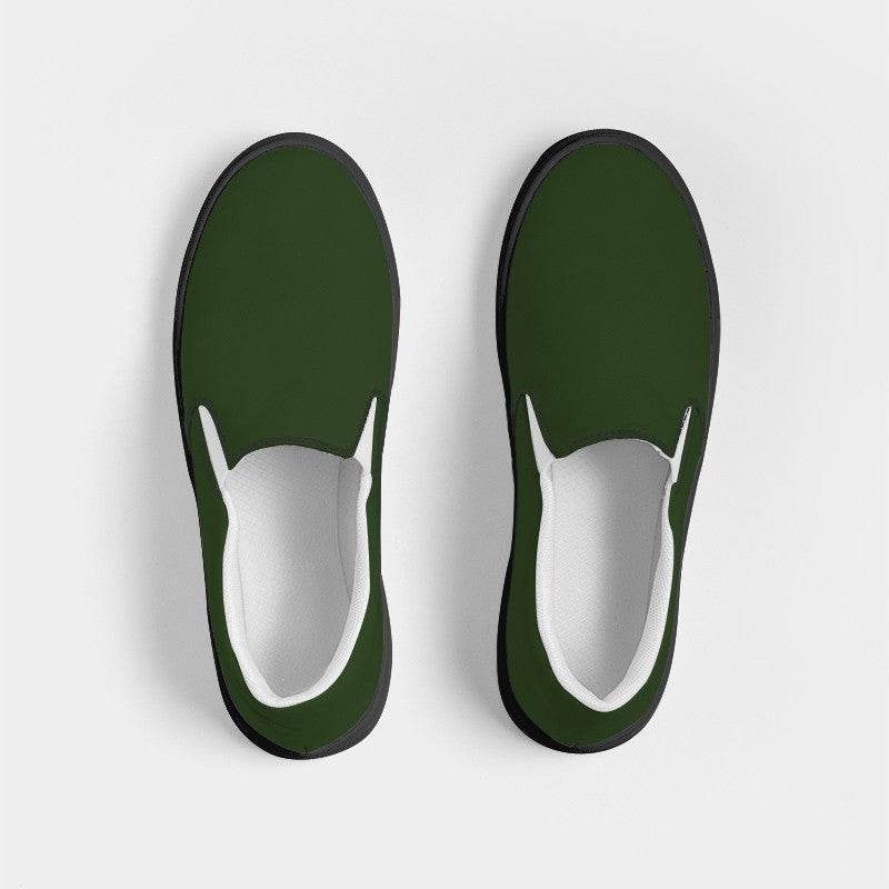Seaweed Women's Slip-On Canvas Sneakers (GL2-FM-DA) - Top