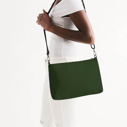 Seaweed Zip Pouch (GL2-FM-DA) - Side CloseUp