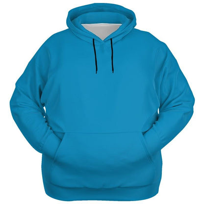 Shaded Cyan Hoodie (C100M0Y0K30) - Ghost Front PLUS