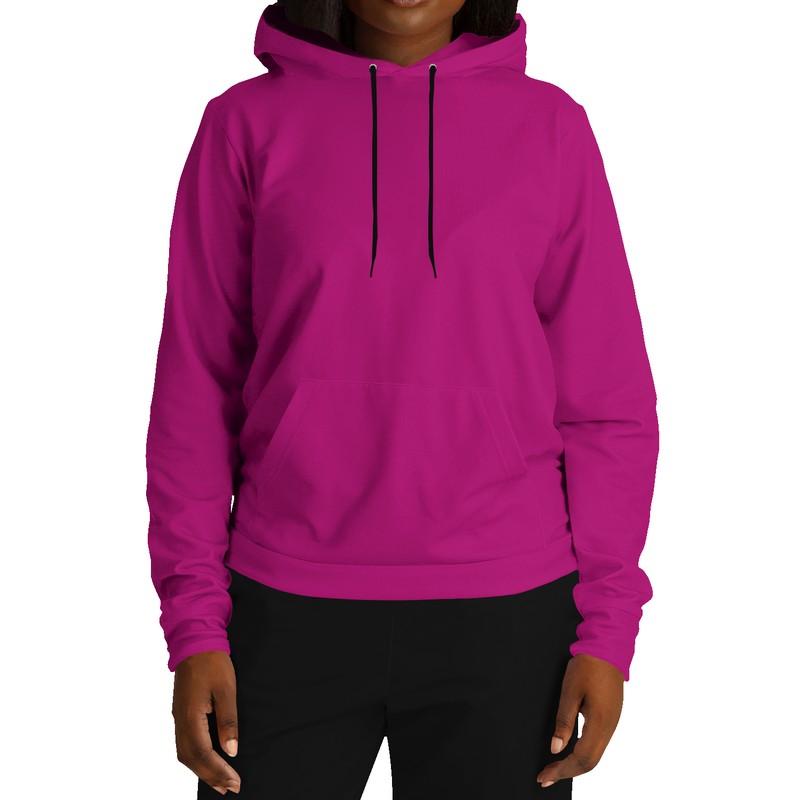 Shaded Magenta Hoodie (C0M100Y0K30) - Woman Front