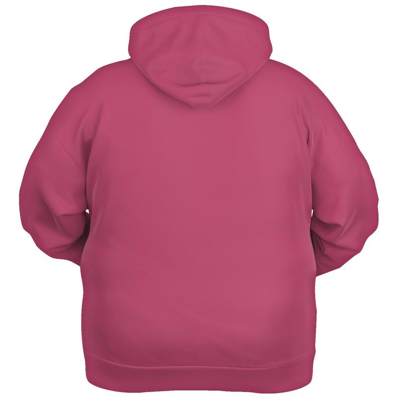 Shaded Midtone Pink Hoodie (C0M80Y20K30) - Ghost Back PLUS