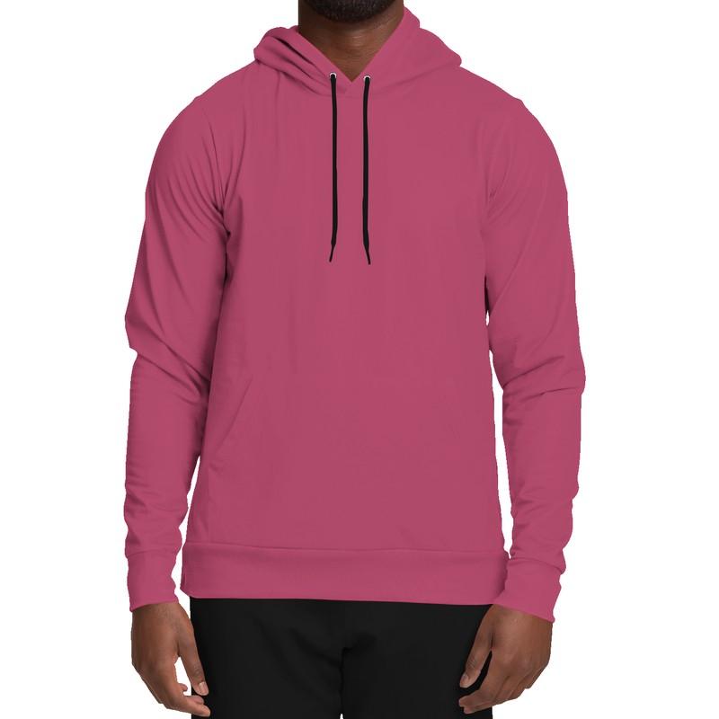 Shaded Midtone Pink Hoodie (C0M80Y20K30) - Man Front