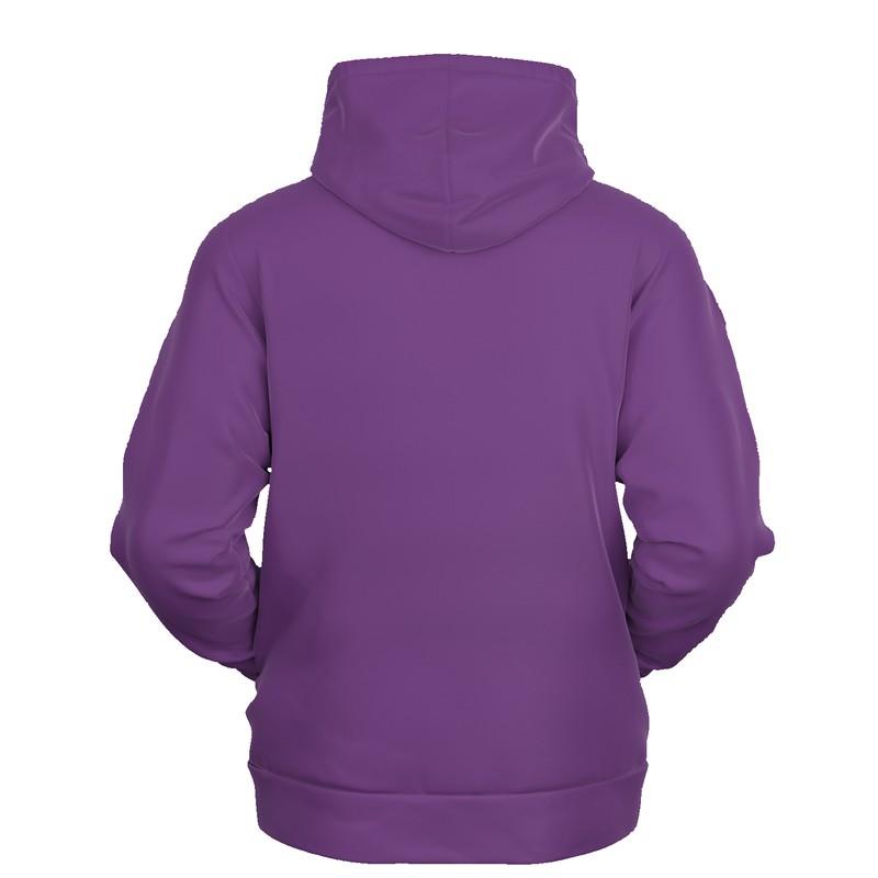 Shaded Midtone Purple Hoodie (C50M80Y0K30) - Ghost Back