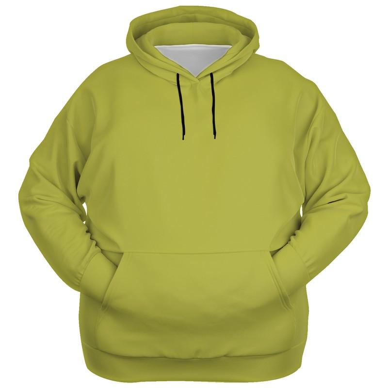 Shaded Midtone Yellow Hoodie (C10M0Y80K30) - Ghost Front PLUS