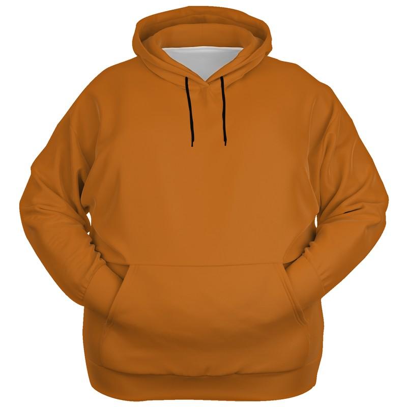 Shaded Orange Hoodie (C0M62Y100K30) - Ghost Front PLUS