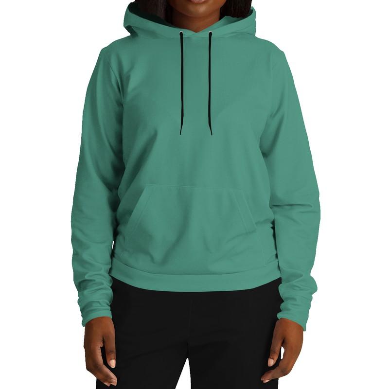 Shaded Pastel Green Hoodie Unisex with PLUS sizes C60M0Y45K30