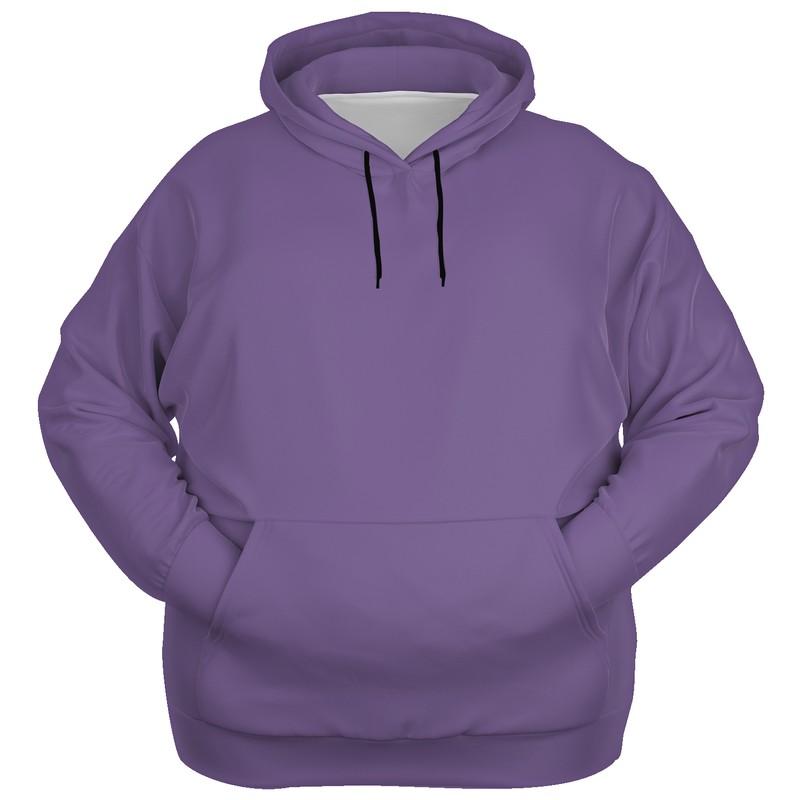 Shaded Pastel Violet Hoodie (C45M60Y0K30) - Ghost Front PLUS