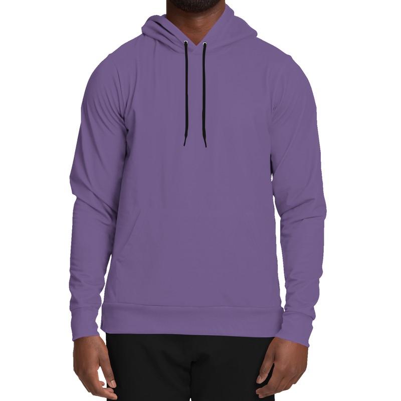 Shaded Pastel Violet Hoodie (C45M60Y0K30) - Man Front