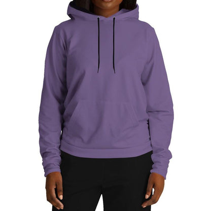 Shaded Pastel Violet Hoodie (C45M60Y0K30) - Woman Front