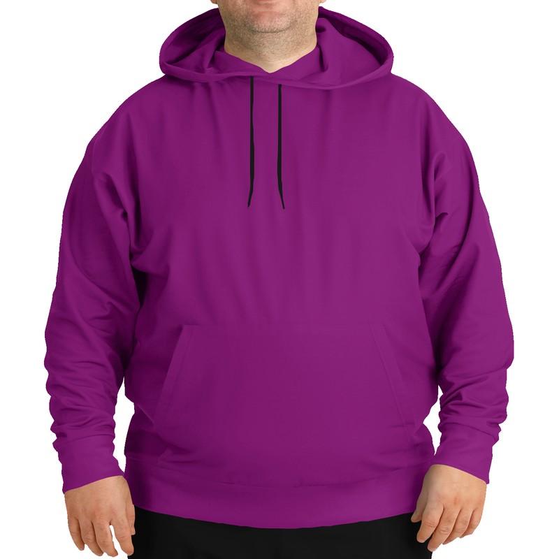 Shaded Purple Hoodie (C38M100Y0K30) - Man Front PLUS