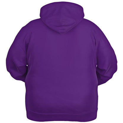 Shaded Violet Hoodie (C75M100Y0K30) - Ghost Back PLUS