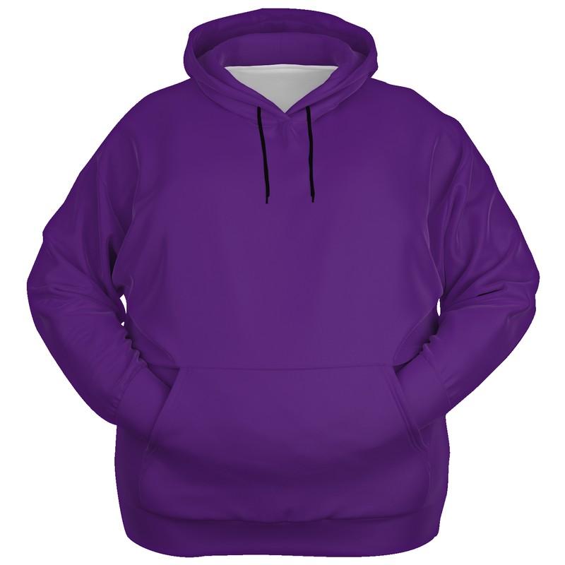 Shaded Violet Hoodie (C75M100Y0K30) - Ghost Front PLUS