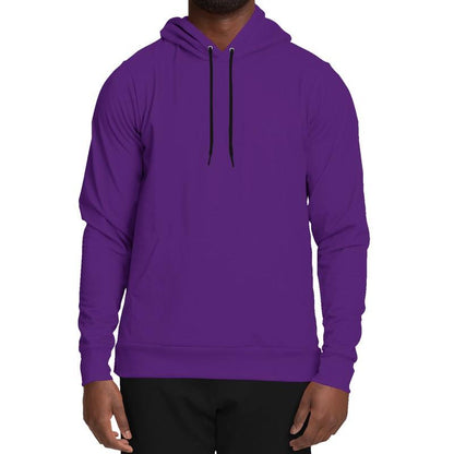 Shaded Violet Hoodie (C75M100Y0K30) - Man Front