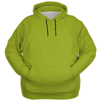 Shaded Warm Green Hoodie (C25M0Y100K30) - Ghost Front PLUS