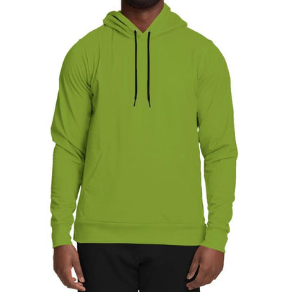 Shaded Warm Green Hoodie (C38M0Y100K30) - Man Front