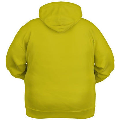 Shaded Yellow Hoodie (C0M0Y100K30) - Ghost Back PLUS