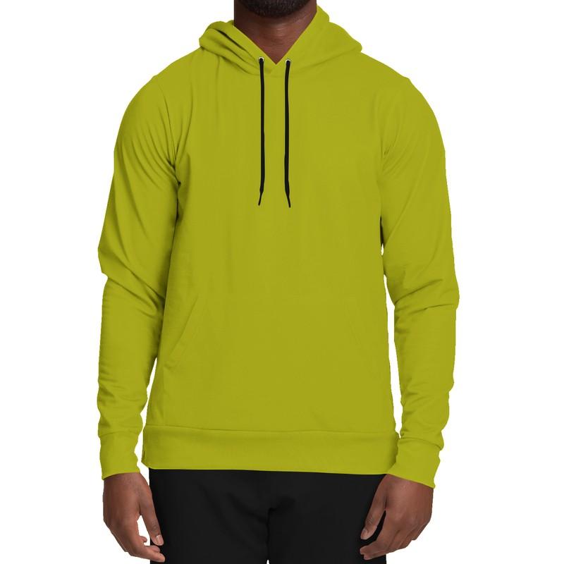 Shaded Yellow Hoodie (C12M0Y100K30) - Man Front