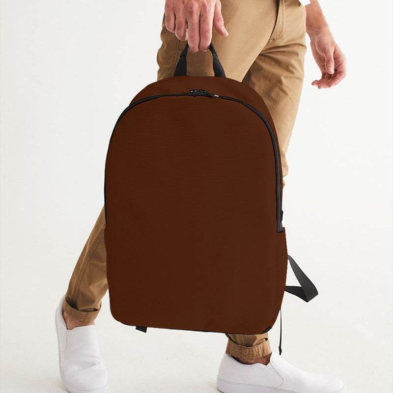 Sienna Waterproof Backpack (OR2-MU-DE) - Man Holding CloseUp