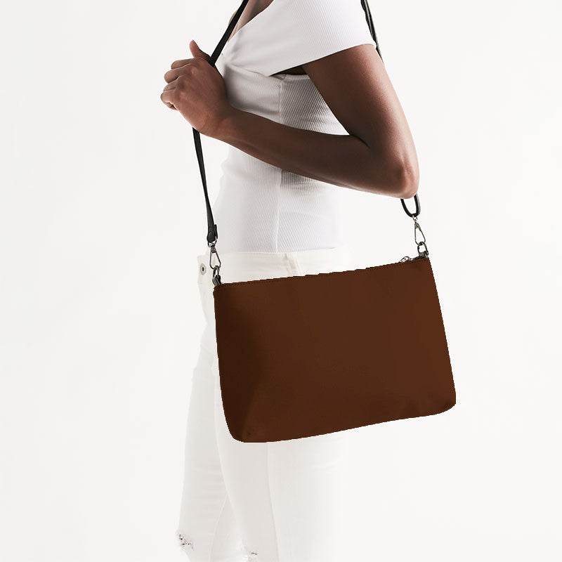 Sienna Zip Pouch (OR2-MU-DE) - Side CloseUp