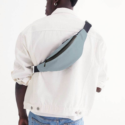 Silver Belt Bag (BC2-NE-LG) - Man Back