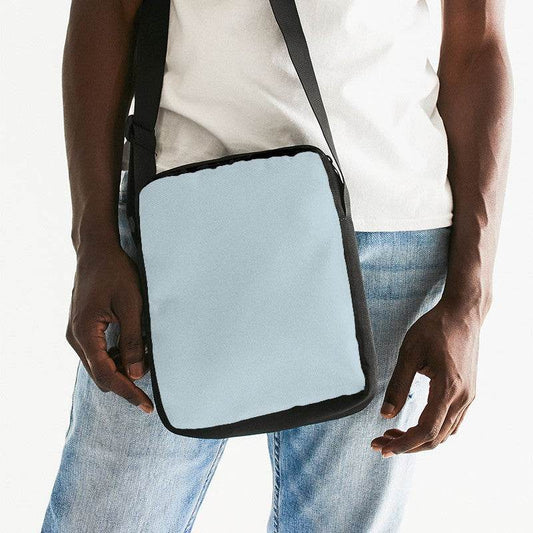 Silver Messenger Pouch (BC2-NE-LG) - Man Front CloseUp