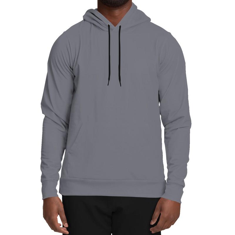 Silver Metallic Hoodie (C10M10Y0K60) - Man Front