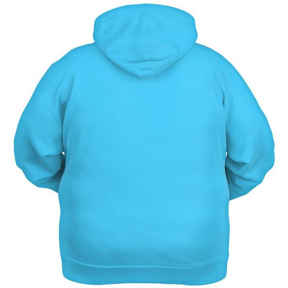 Sky Blue Hoodie (C60M0Y0K0) - Ghost Back PLUS