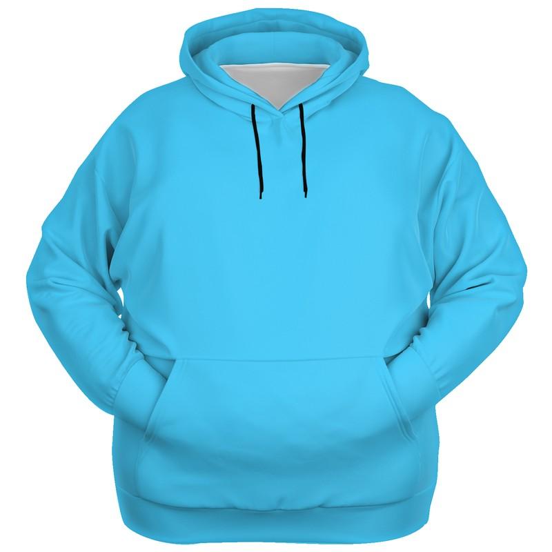 Sky Blue Hoodie (C60M0Y0K0) - Ghost Front PLUS