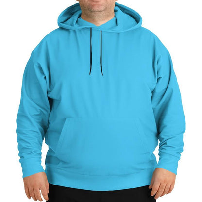 Sky Blue Hoodie (C60M0Y0K0) - Man Front PLUS