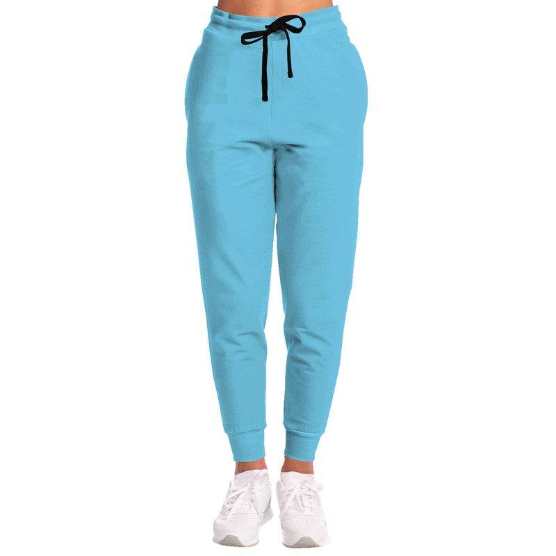 Sky Blue Joggers (BC2-ME-ML) - Woman Front