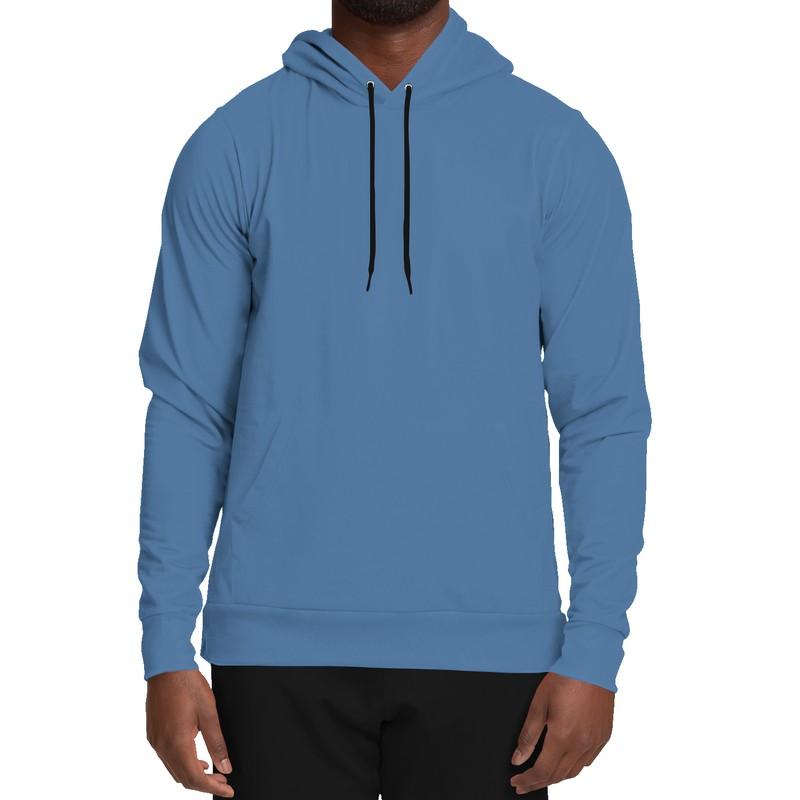 Slate Blue Hoodie (C60M30Y0K30) - Man Front