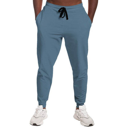 Slate Blue Joggers (B-FM-ME) - Man Front