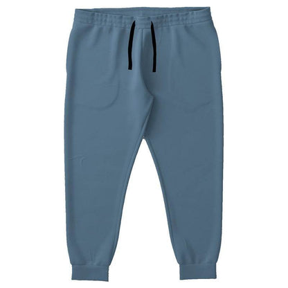 Slate Blue Joggers PLUS (B-FM-ME) - Front PLUS