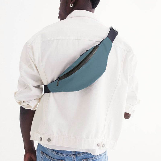 Smoke Gray Belt Bag (BC2-FM-ME) - Man Back