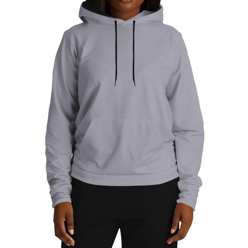 Smoke Grey Hoodie (C10M10Y0K30) - Woman Front